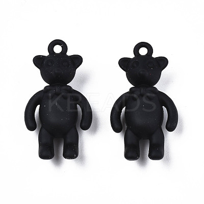 Rack Plating Spray Painted Alloy Pendants PALLOY-N172-001-01-1