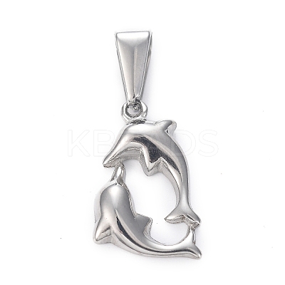Tarnish Resistant 304 Stainless Steel Pendants LS-STAS-H110-09P-1