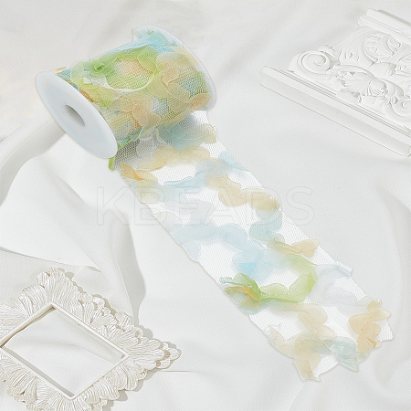 5 Yards Polyester Lace Trim OCOR-LP0006-04B-1