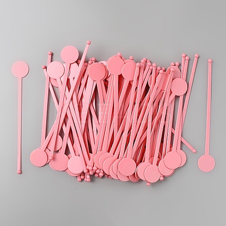 80Pcs Plastic Stirrers Rods DIY-WH0899-671-1
