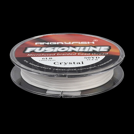 50 Yards ANGRYFISH Fusionline PE Microfused Braided Beading Thread LS-OCOR-H111-17A-01-1