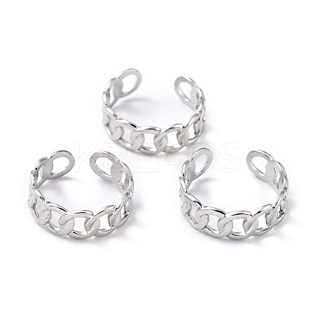 Tarnish Resistant 304 Stainless Steel Finger Rings LS-RJEW-L102-21P-1