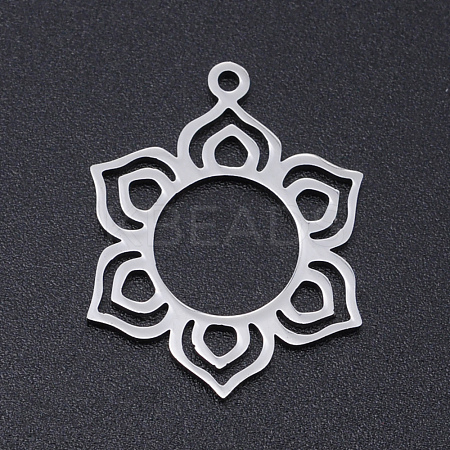 Non-Tarnish 304 Stainless Steel Pendants A-STAS-T054-JN780-1-1