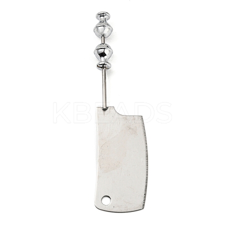 Non-Tarnish 201 Stainless Steel Cake Spatulas AJEW-P114-01H-P-1
