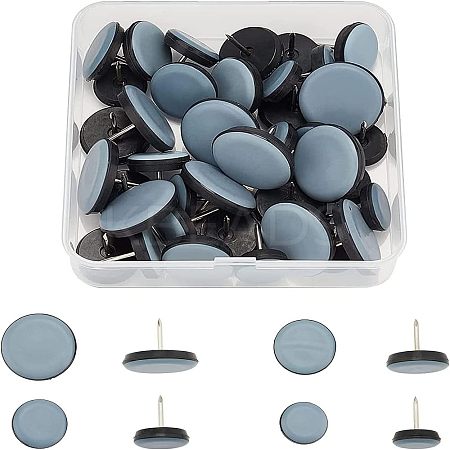 40Pcs 4 Styles Iron Furniture Feet Nail FIND-FH0002-02-1