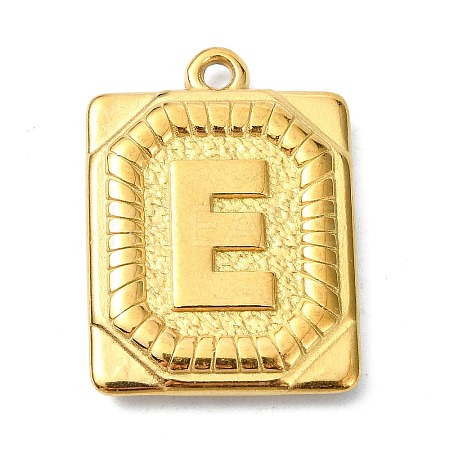 Ion Plating(IP) 304 Stainless Steel Pendants STAS-U033-01G-E-1