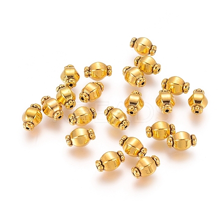 Tibetan Style Spacer Beads LS-GLF0527Y-NF-1