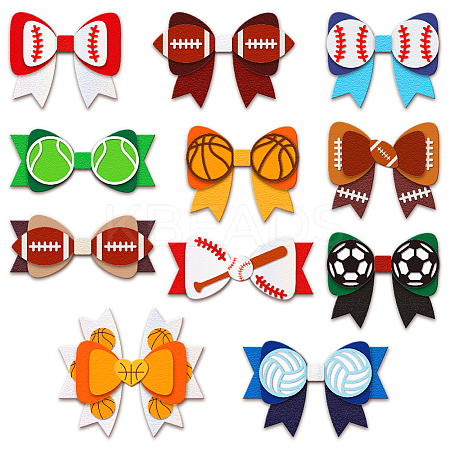 Sports Theme Carbon Steel Cutting Dies Stencils DIY-WH0309-1662-1