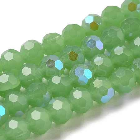 Imitation Jade Glass Beads Strands LS-EGLA-A035-J10mm-L01-1