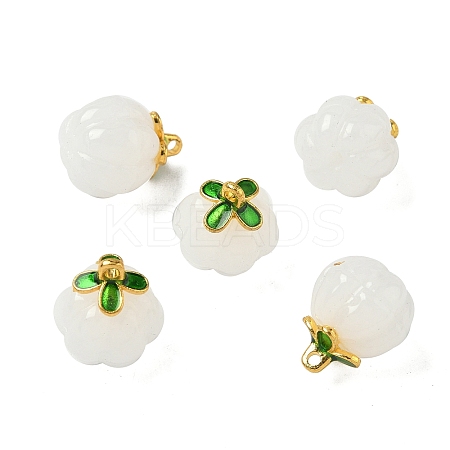 Glass Charms GLAA-P072-04G-02-1