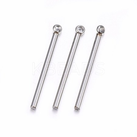 Tarnish Resistant 201 Stainless Steel Pendants STAS-F174-03P-C-1