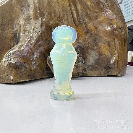Opalite Carved Goddess Figurines PW-WG60907-05-1