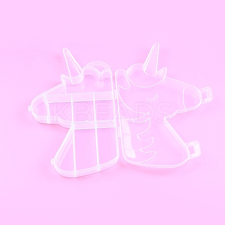 8 Grids Unicorn Shape Plastic Organizer Boxes ANIM-PW0001-114-1