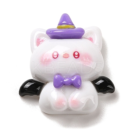 Halloween Opaque Resin Decoden Cabochons LS-CRES-R201-02B-1