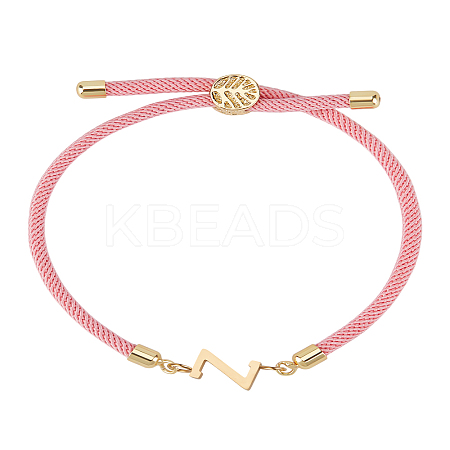 1Pc Adjustable Nylon Cord Slider Bracelets for Women BJEW-LP0001-32Z-03-1