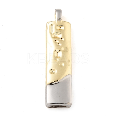 Brass Pendants PALLOY-S036-01G-I-1