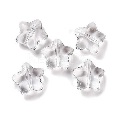 Transparent Acrylic Beads OACR-M011-03-1