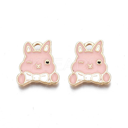 Alloy Enamel Pendants PALLOY-N170-032B-NR-1
