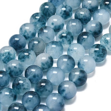 Natural Malaysia Jade Beads Strands G-L645-C01-12mm-24-1
