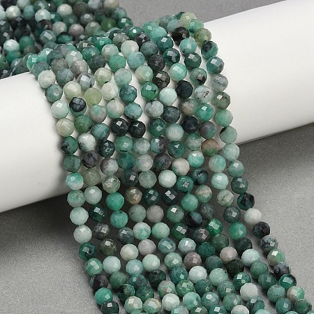 Natural Emerald Beads Strands G-M092-D01-03-1