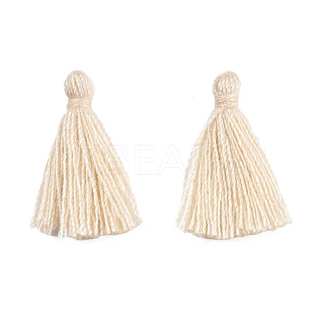 Polycotton(Polyester Cotton) Tassel Pendant Decorations LS-FIND-S228-30-1