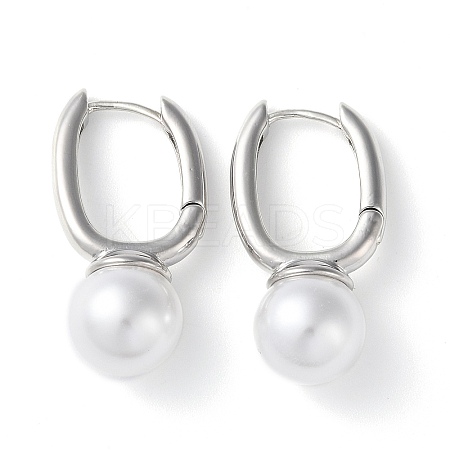 Rack Plating Brass Hoop Earrings EJEW-K249-10P-1