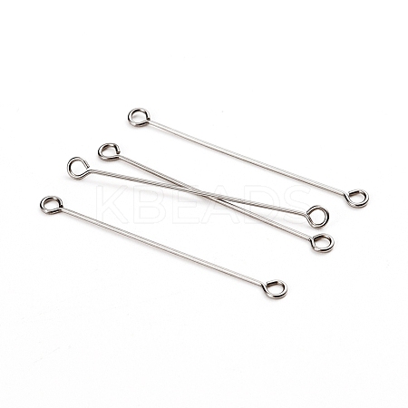 Non-Tarnish 304 Stainless Steel Eye Pins LS-X-STAS-I141-01A-P-1