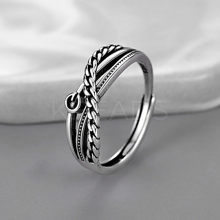 Brass Cross Finger Rings for Men FS-WGE0AC8-16-1