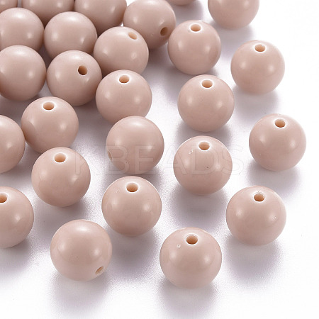 Opaque Acrylic Beads X-MACR-S370-C16mm-34-1