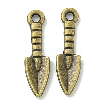 Tibetan Style Alloy Pendants TIBE-I026-6008AB-1