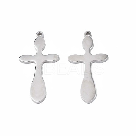 Non-Tarnish 201 Stainless Steel Pendants STAS-N095-084-1