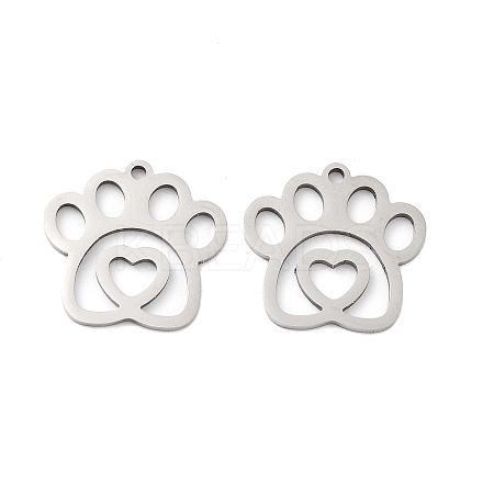 Non-Tarnish 201 Stainless Steel Pendants STAS-A090-27P-1