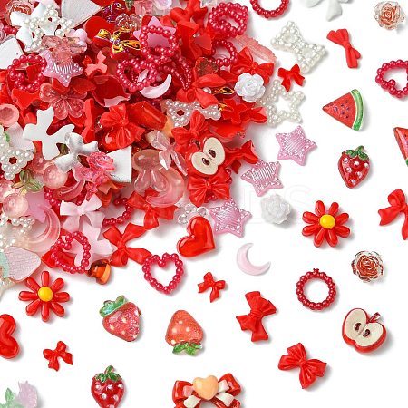 200Pcs Resin Cabochons MRMJ-CJ0001-25-1