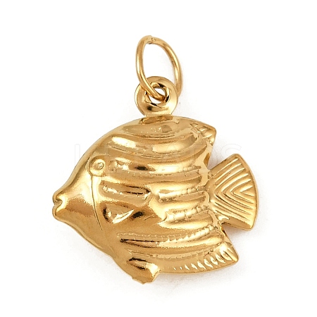 304 Stainless Steel Pendants STAS-K307-01E-G-1