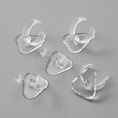 Mini Plastic Single Ring Display Stands RDIS-WH0004-12-1