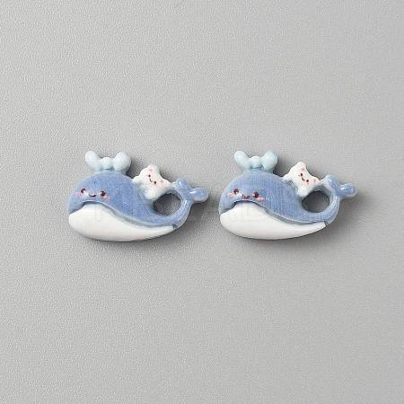 Sandbeach Theme Opaque Resin Cabochons CRES-WH20002-001A-1