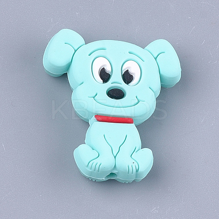 Food Grade Eco-Friendly Silicone Focal Beads SIL-T052-01G-1