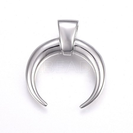 Tarnish Resistant 304 Stainless Steel Pendants LS-STAS-H463-07P-1