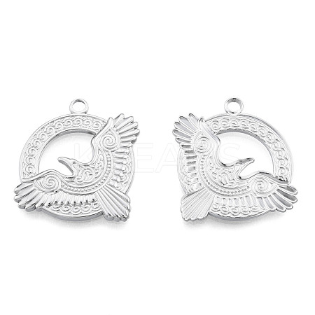 Non-Tarnish 201 Stainless Steel Pendants LS-STAS-N098-268P-1