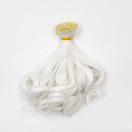 High Temperature Fiber Long Pear Perm Hairstyle Doll Wig Hair DOLL-PW0001-027-01-1