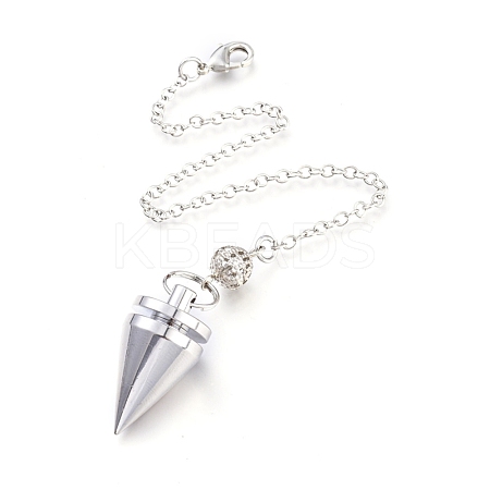 Brass Cone Dowsing Pendulums KK-K239-02P-1