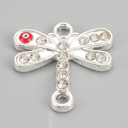 Alloy Rhinestone Links connectors ALRI-S170-12S-1