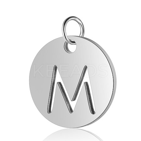 Non-Tarnish 304 Stainless Steel Charms STAS-S105-T514S-M-1