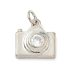 Brass Pave Cubic Zirconia Pendants KK-Z120-58B-P-1