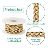 Ion Plating(IP) 304 Stainless Steel Curb Chains CHS-TAC0001-03G-5
