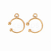Ion Plating(IP) 304 Stainless Steel Ear Cuff Findings STAS-S116-308G-1