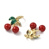 Brass Enamel Charms LS-KK-V014-02G-2