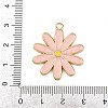 Alloy Enamel Pendants ENAM-H002-02G-02-3