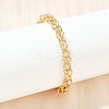 304 Stainless Steel Mesh Chain Bracelets for Women BJEW-Z143-04G-3