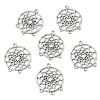 Tibetan Style Alloy Chandelier Components Links TIBEP-R304-020AS-LF-1